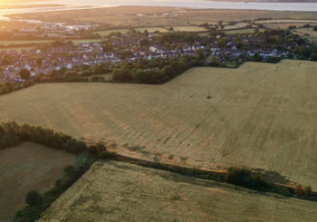 Tollesbury from the air